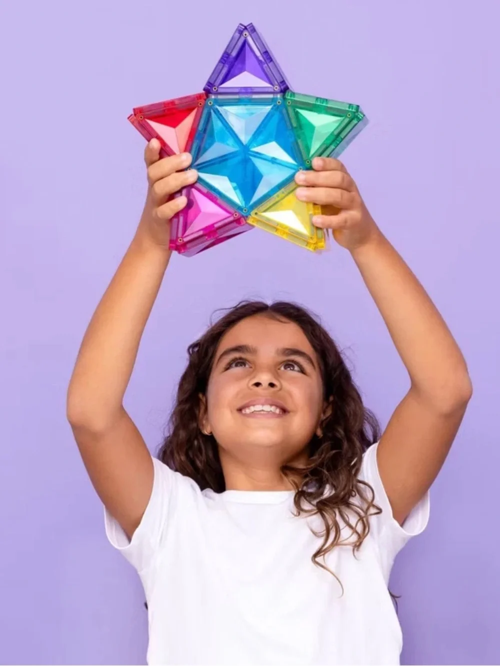 CONNETIX Magnetic Light-Up Tiles STAR PACK Building Set 28 Pieces *NEW*